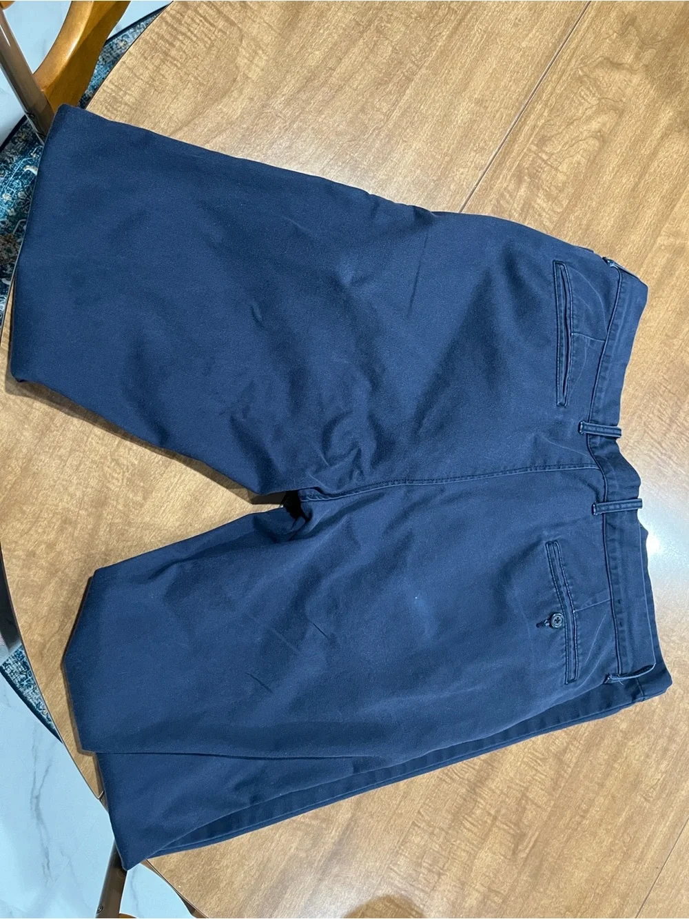 J. Crew Men’s Navy Straight-Fit Chinos